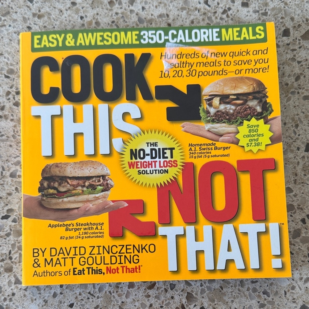 Cookbook: Easy & Awesome 350-Calorie Meals. Cook this Not That 2010